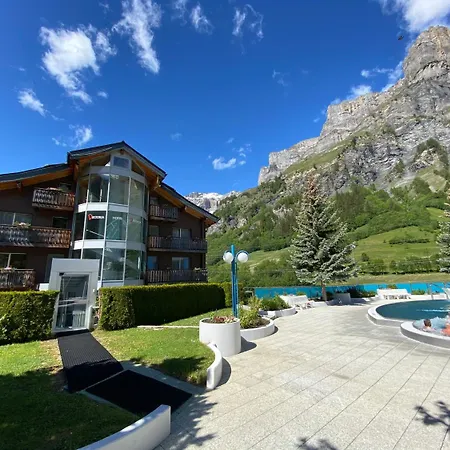 ホテル Viktoria-leukerbad-therme ロイカーバード