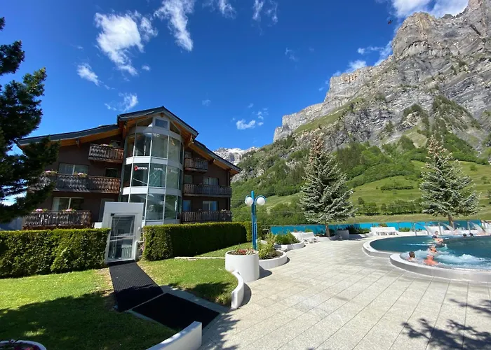 Szálloda Viktoria-leukerbad-therme Leukerbad